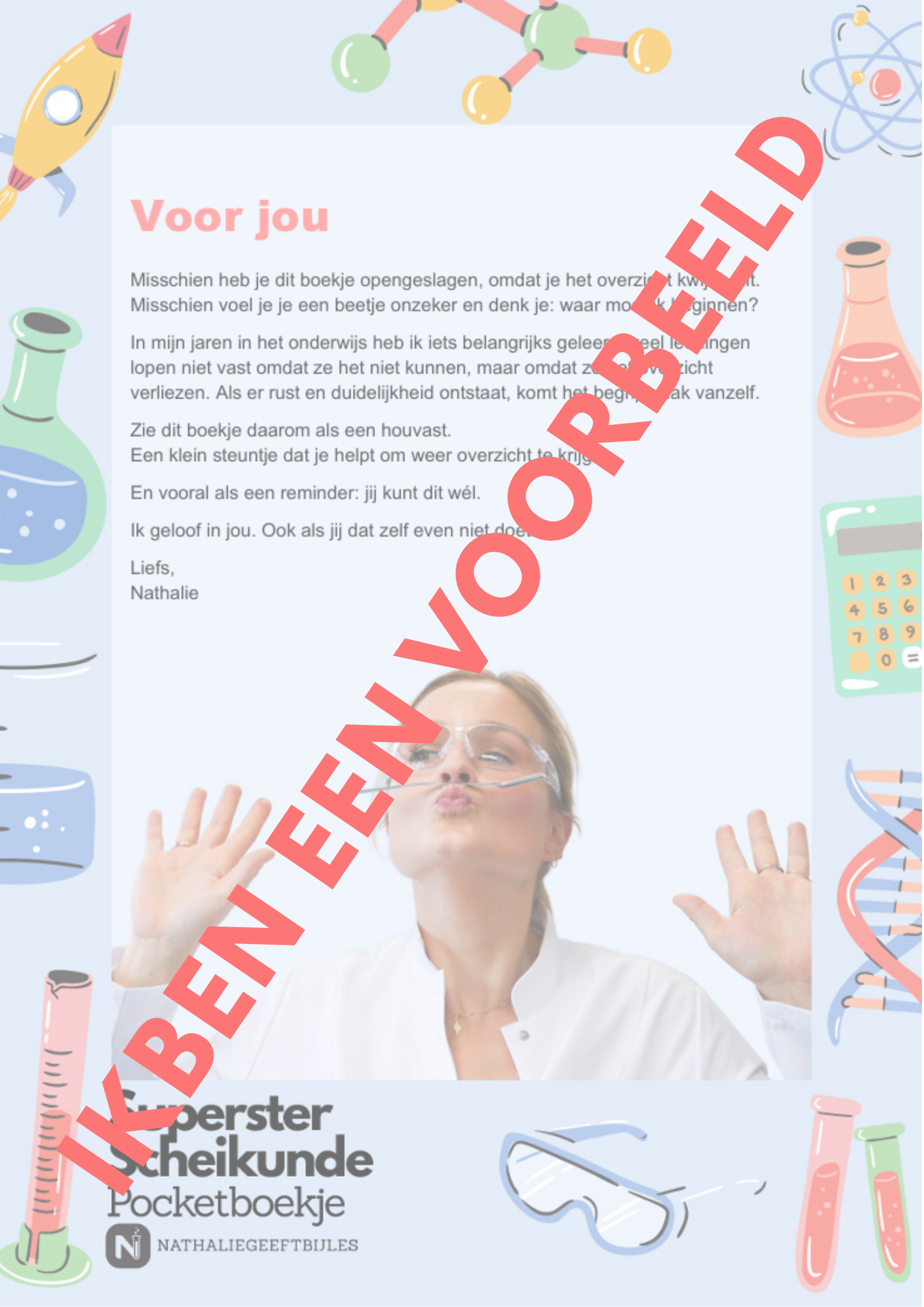 Ontdek scheikundeboeken voor havo en vwo van Superster Scheikunde. Kies uit het Pocketboekje, Stappenplannen, Spiekbriefjes, Schrift en Examenbaas.