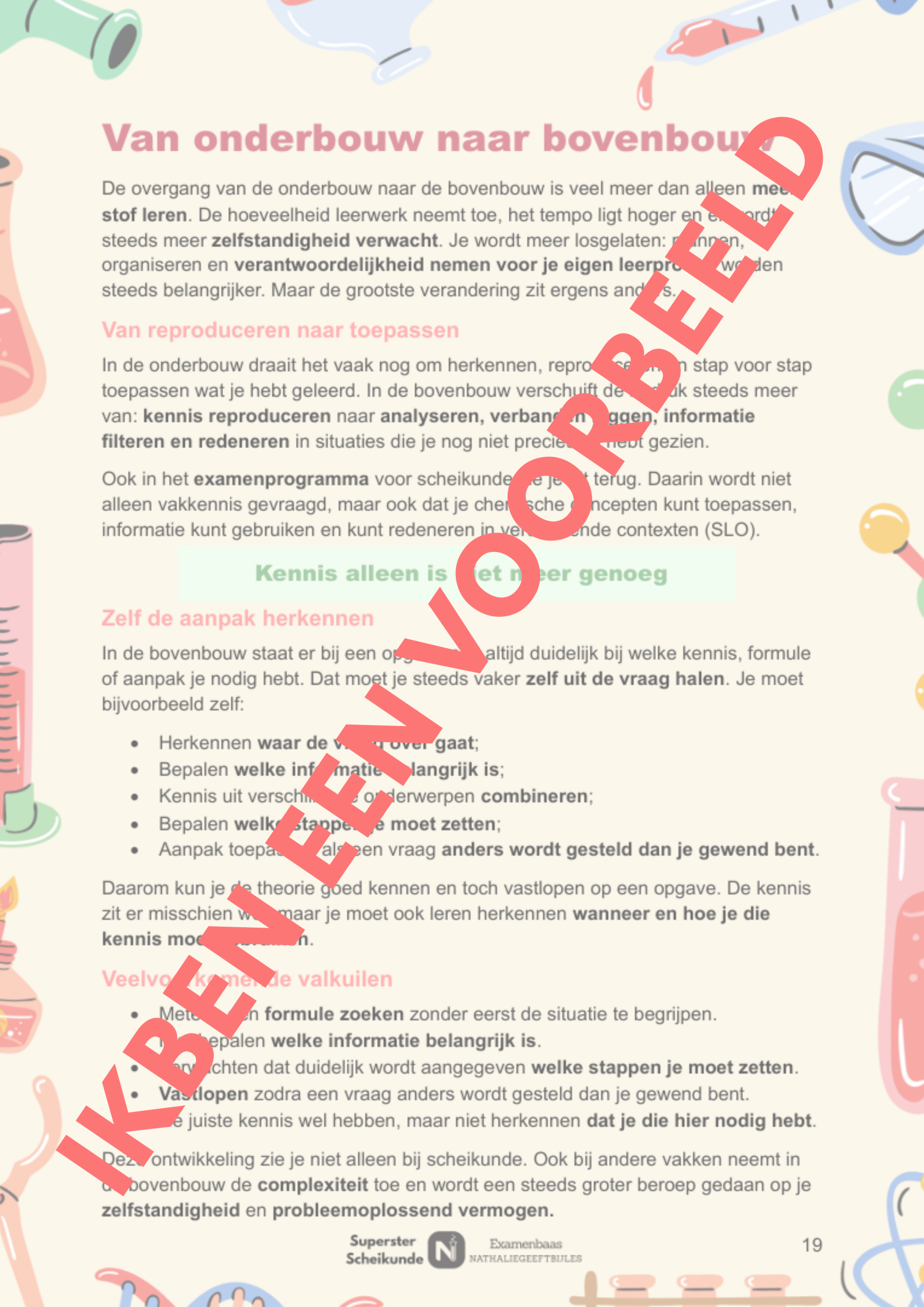 scheikundeboeken voor havo en vwo
