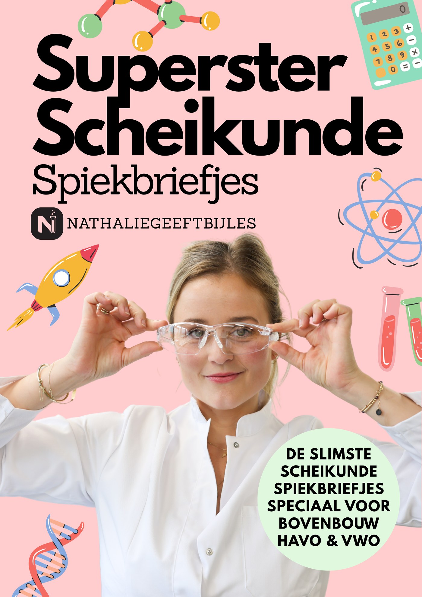 Superster Scheikunde Spiekbriefjes - voorkant